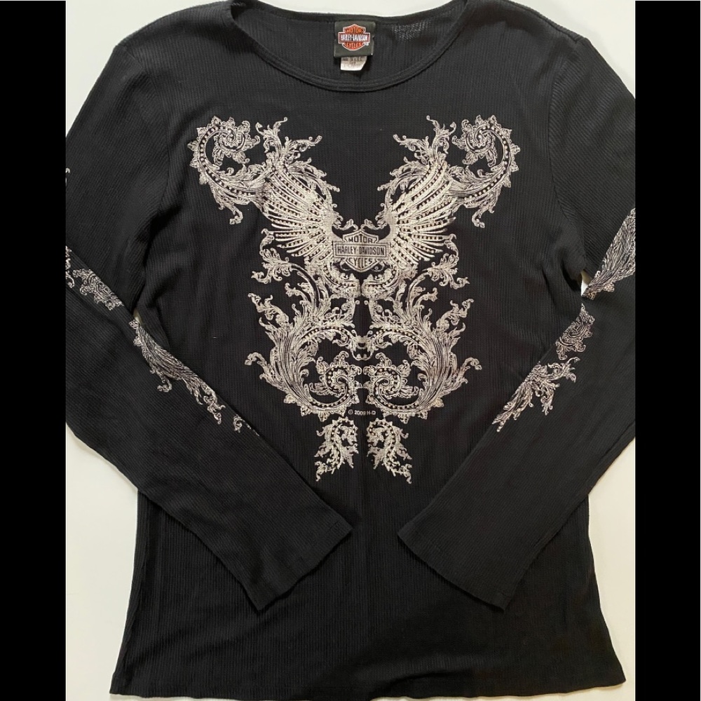 Harley-Davidson Long Sleeve Ribbed Tee
